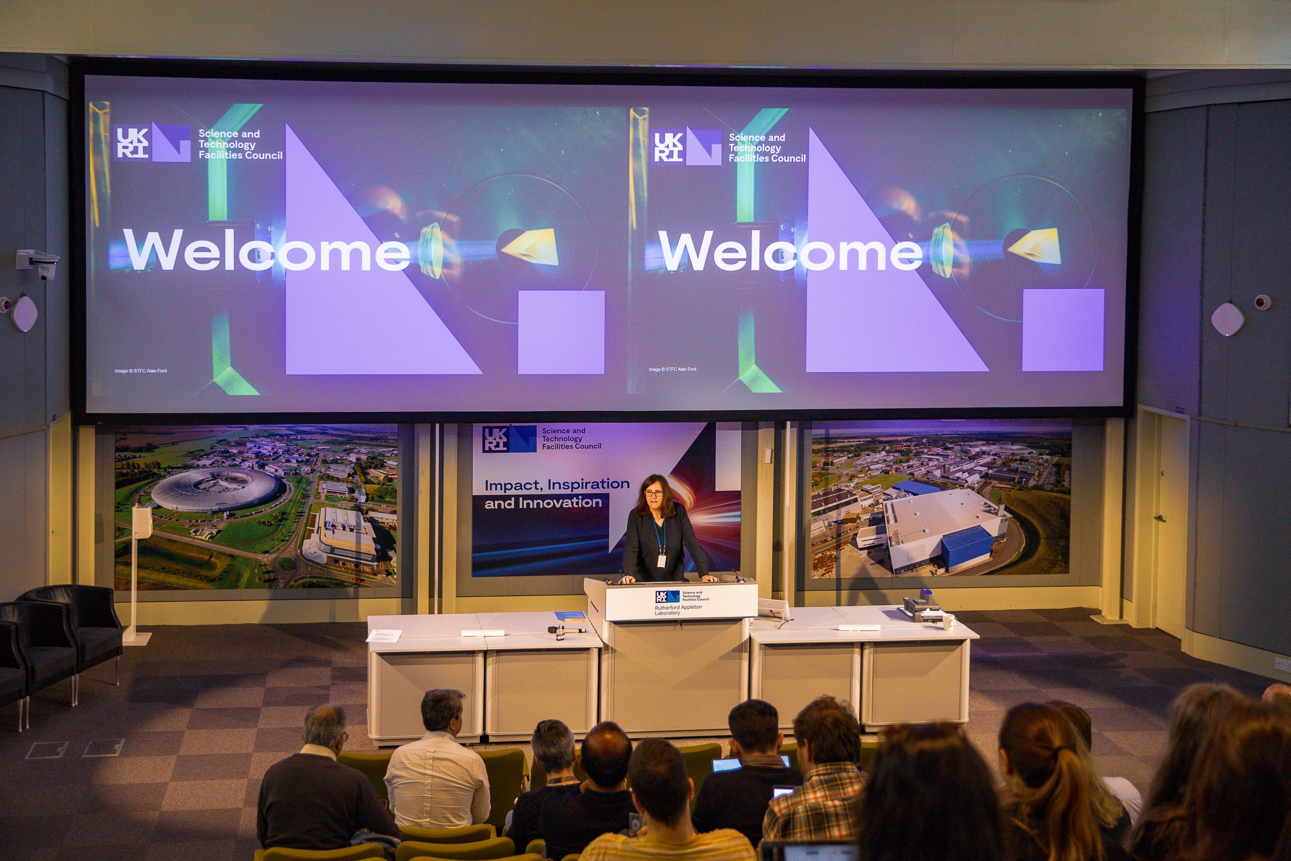 Presentation to audience